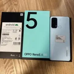 OPPO Reno5 A アイスブルー 5G SIMフリー - メルカリ