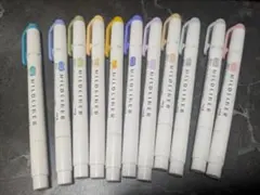 ZEBRA MILDLINER マイルドライナー 11本セットのサムネイル