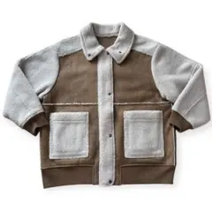 【美品】フリークスストア リバーシブルジャケット ブラウンベージュスエードボア