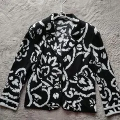 LEONARD FASHION モノトーン ニット テーラードジャケットのサムネイル