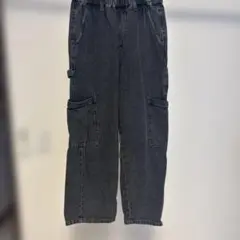 グレーデニムパンツ