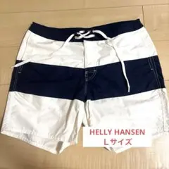 【HELLY HANSEN】ヘリーハンセン バスクボーダーショーツ Ｌ　水陸両用のサムネイル