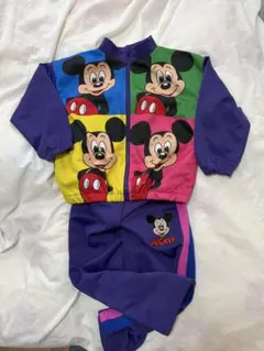ミッキーマウス カラフル ジャージセット