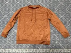 ikka ブラウン トレーナー Lサイズ