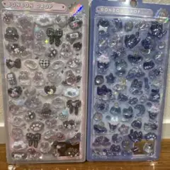 【正規品】ボンボンドロップシール しろくろボンボン よるねこ オリジナル