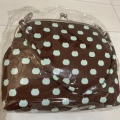 フェリシモ猫部　お出かけがま口ポーチ