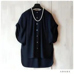 ◆幻◆希少美品 定価3.2万円 ADORE　ジョーゼットブラウス フォーマル ◇幻◇ 希少美品 定価3.4万円 ADORE ジョーゼットブラウス フォーマル
