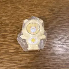 ケアベア　フォトフレームマスコット　ファンシャインベア　黄色