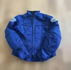 KUSHITANI メッシュ ブルゾン ジャケット ブルー Lサイズのサムネイル