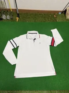 TOMMY HILFIGER ゴルフ用長袖ポロシャツ L
