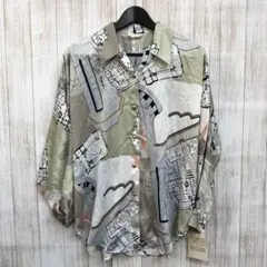 古着 90's 総柄シャツ ヴィンテージ 一点物