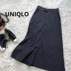UNIQLO ユニクロ ロングスカート 綿100 フレア カジュアル