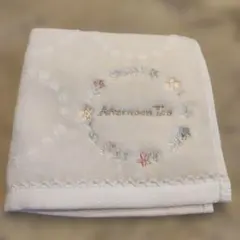 新品 Afternoon Tea 花柄刺繍　ハンカチ ミニタオルのサムネイル