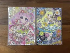 ひみつのアイプリ　リング4弾　フラワーバズリウムコスモス　ひまりサイン、みつき
