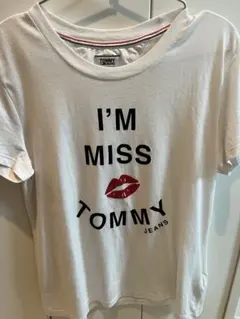 TOMMY JEANS ロゴプリントTシャツ ホワイトのサムネイル