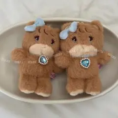 新品[ mikko characters] キーリング キーチャーム ラテ 韓国