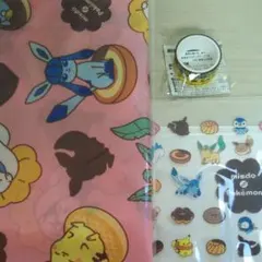 エコバッグ　ジッパーバック　マスキングテープセット　ボケモン