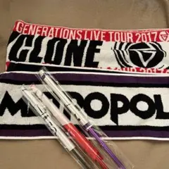 METROPOLIZ  MADCYCLONEタオル、フラグ