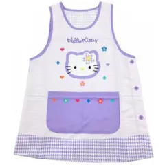 【新品未使用】保育士 キャラクターエプロン HELLO KITTY