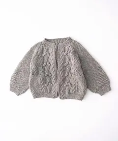 nest Robe ペルーボッブルニットカーディガン