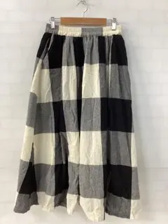 ★値下11.28A163P◎サマンサモスモス◎ロングスカート◎フレア◎チェック