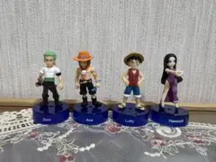 ワンピース×ペプシ　フィギュア4体セット (ゾロ・エース・ルフィ・ハンコック)