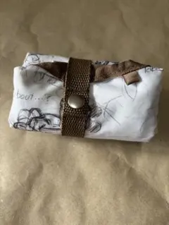 ディズニーリゾート　ミッキー　エコバッグ　スケッチ柄