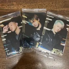 GENERATIONS 3人セットBOT BATTLE OF TOKYO カード
