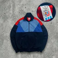 【希少】80s-90s アディダス トラックジャケット マルタ製 V字 好配色