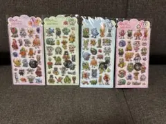 イタリアンブレインロット　立体シール　 ４種セット　きゅん　トゥントゥンサフール