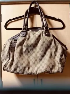 Gucci GGパターン トートバッグ ベージュ