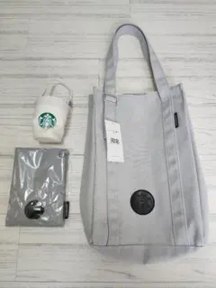 スターバックス福袋2026 トートバッグ&ボトルサコッシュ&カップポーチ