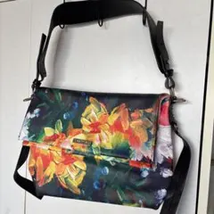 花柄アートプリント トートバッグのサムネイル