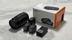 【中古】SONY 4K FDR-AX45 &SONYバッグ付　ビデオカメラ本体 2026年最新】sony 4kビデオカメラ fdr-ax45の人気アイテム - メルカリ