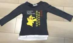 ポケットモンスター ピカチュウ 長袖カットソー 90cm