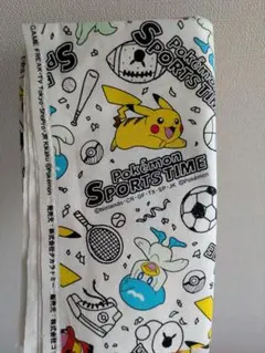 ポケモン SPORTS TIME オックス生地 綿100
