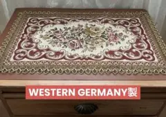 WESTERN GERMANYテーブルセンタークロス　 ミュラーツェル　西ドイツ