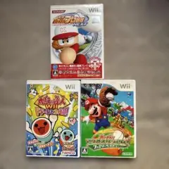Wii ゲーム ソフト3本セット
