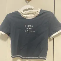 GUESS 半袖 Tシャツ クロップド丈