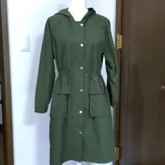 【美品】GU ジーユー レディース モッズコート カーキ オリーブ М