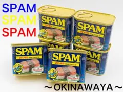 【SPAM】スパムランチョンミート 6缶 減塩 缶詰 ポーク100% 沖縄のサムネイル
