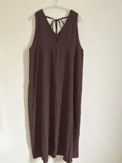 しまむら　ノースリーブ　ワンピース　ロング　 大きいサイズ