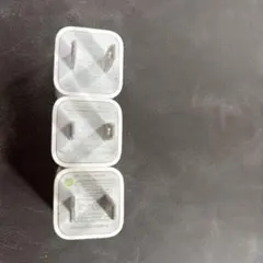 ホワイト 角型充電器 3個セット