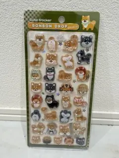 正規品　BONBON DROP 柴犬　クーリア ボンボンドロップシール
