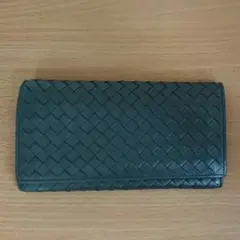 ボッテガヴェネタ BOTTEGAVENETA　長財布　箱有り　グレージュ　カーキ