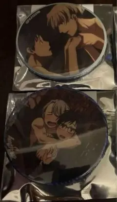 ユーリ on ice 缶バッジ 2点セット
