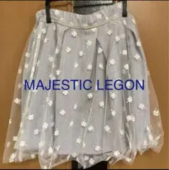 MAJESTIC LEGON 花柄レーススカート 最終価格(❀ᴗ͈ˬᴗ͈)