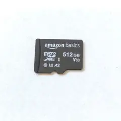 microSDXC メモリーカード 512GB　Amazon　Basics