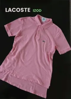 【LACOSTE】IZOD 80〜90s USA ピンク S ヴィンテージ
