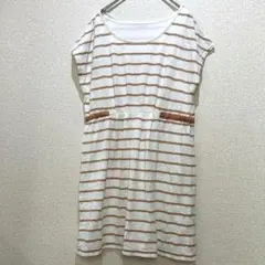 アースミュジックアンドエコロジー ワンピース ノースリーブ